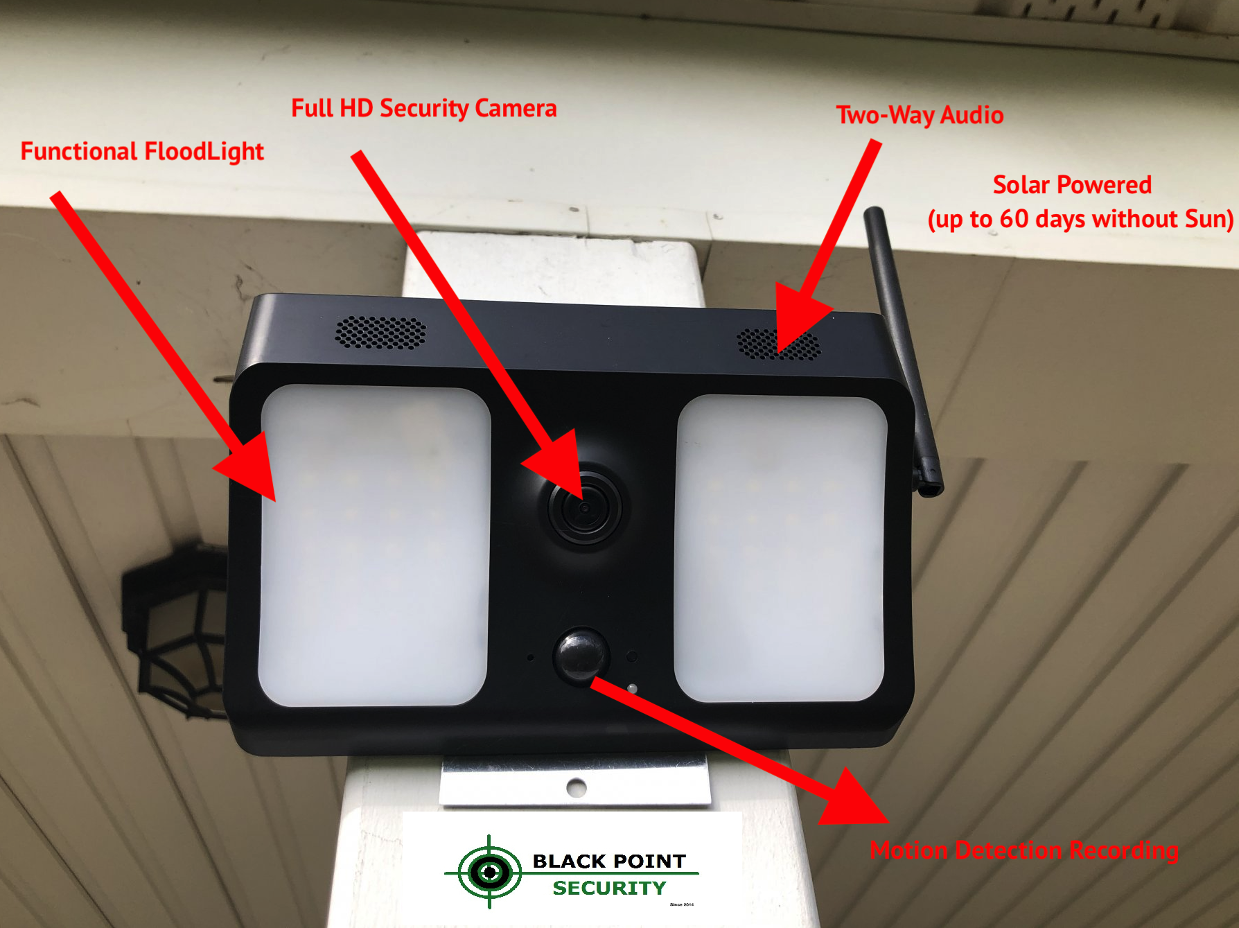 Flood Light Outdoor Hidden Camera