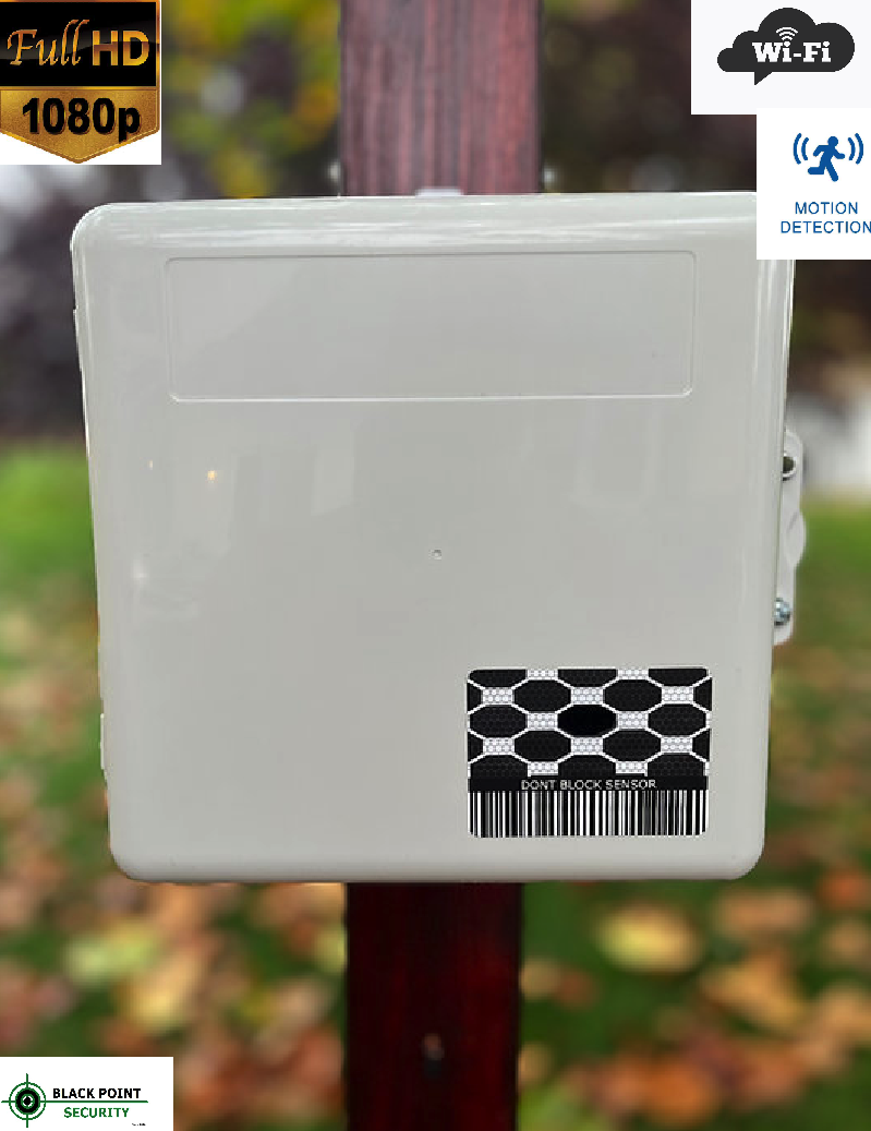 Pole Outdoor Hidden Security 4G LTE Cellular Camera